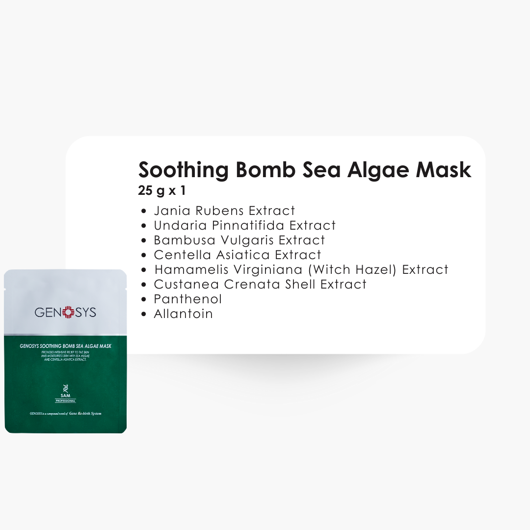 Genosys Soothing Bomb Sea Algae Mask
