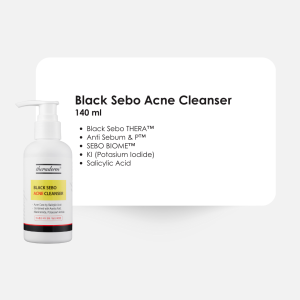 Theraderm Black Sebo Acne Cleanser 140 ml