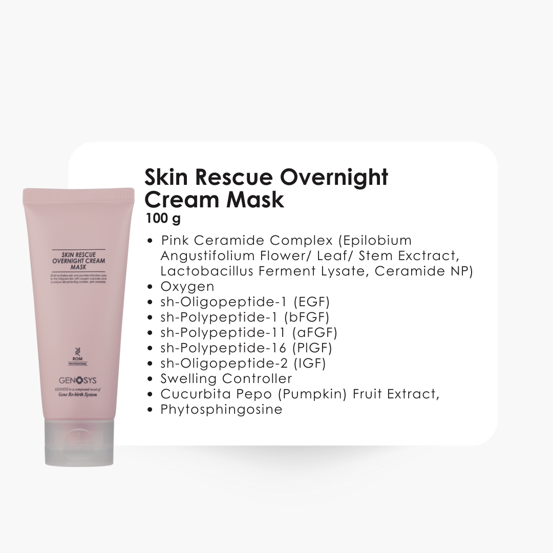Genosys Skin Rescue Overnight Cream Mask