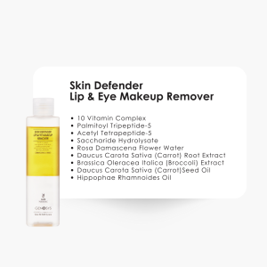 Genosys Skin Defender Lip & Eye Make Up Remover